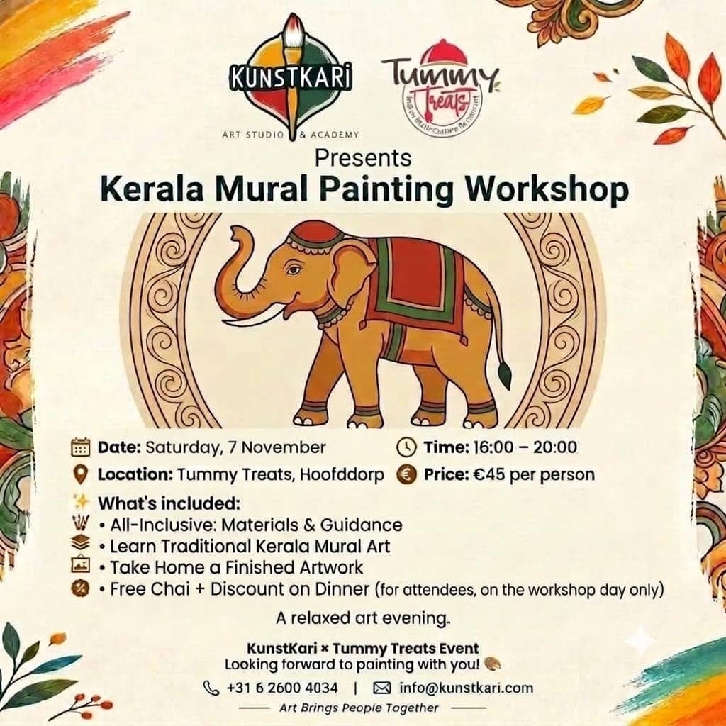 Kerala Mural Art Workshop for Adults
