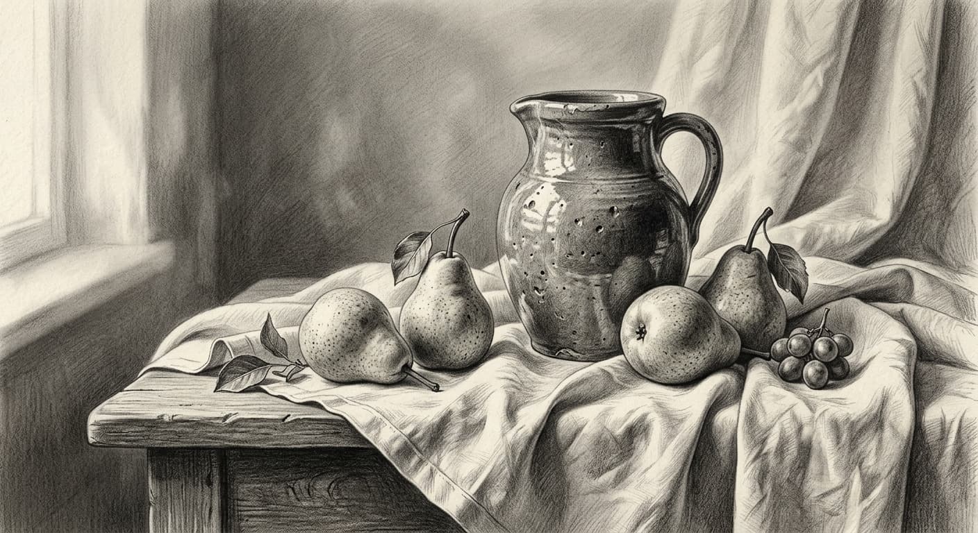 Pencil drawing